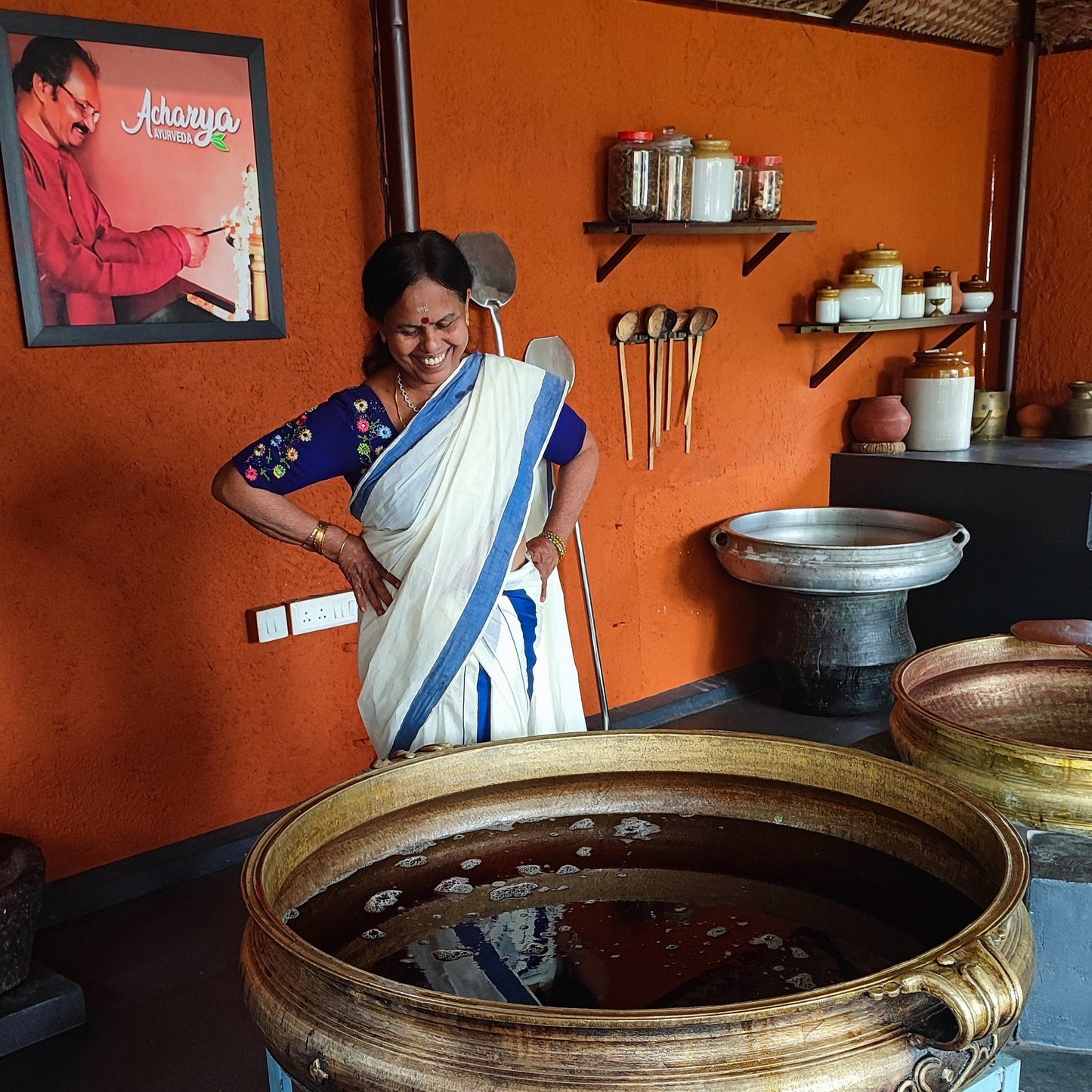Kanaka Prabha Pain Oil Preparation completed