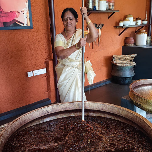 Radha Ma'am Preparing Nisha Varnyam Hair Oil